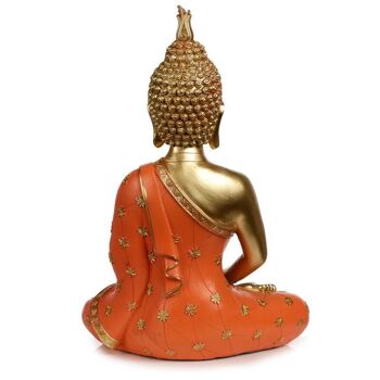 Bouddha Thaï Or et Orange - Illumination 3
