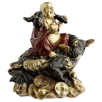 Bouddha sur le crapaud de la richesse 2