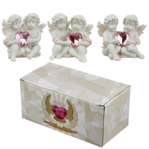 Peace of Heaven Forever Love Cherubs Figurine