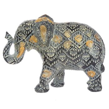 Figurine Géométrique Petit Éléphant Thaïlandais 1