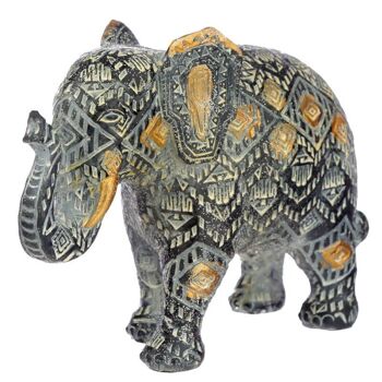 Figurine Géométrique Petit Éléphant Thaïlandais 2