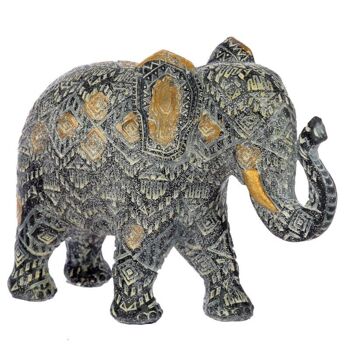 Figurine Géométrique Petit Éléphant Thaïlandais 3