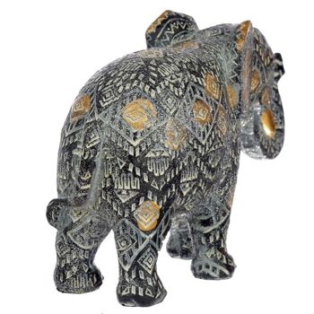 Figurine Géométrique Petit Éléphant Thaïlandais 4