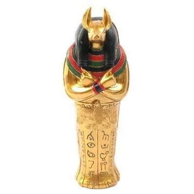 Anubis Sarcophagus with Mummy