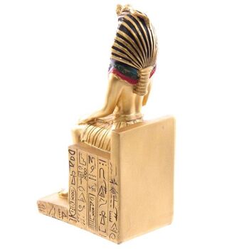 Ramsès II assis sur le trône hiéroglyphique 10