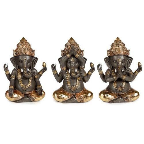 Brown and Gold Ganesh