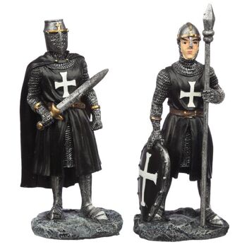 Chevalier noir avec épée petite figurine 1
