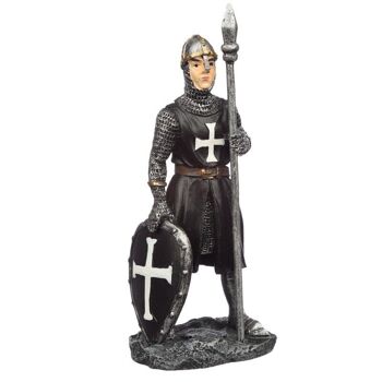 Chevalier noir avec épée petite figurine 2