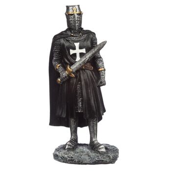Chevalier noir avec épée petite figurine 4