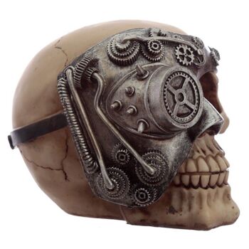 Ornement de tête de crâne steampunk 8