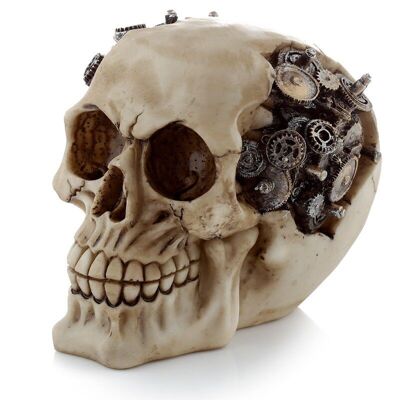 Steampunk Style Skull with Cogs and Gears