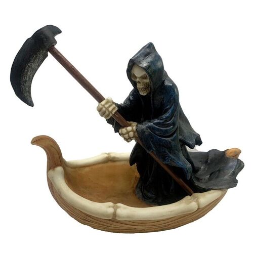 The Reaper Ferryman of Death with Scythe