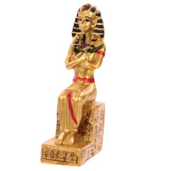 Figurines égyptiennes dans un mini sac cadeau 4