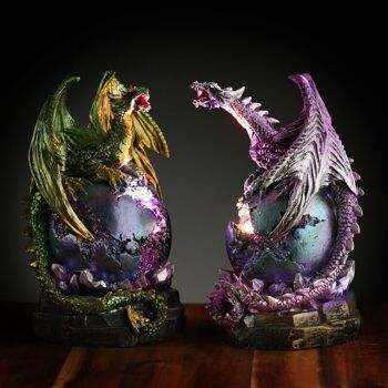 Dark Legends LED Geode Socle Dragon Oeuf 1