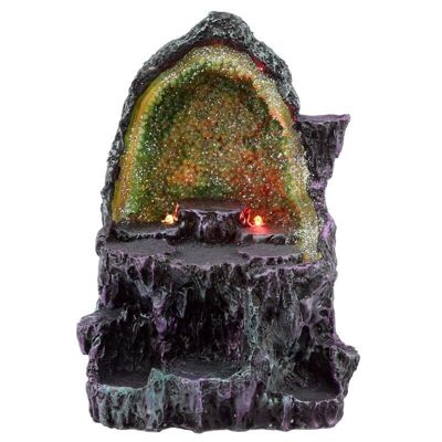 Soporte de exhibición de figuras del mundo LED de la cueva de cristal de Dark Legends