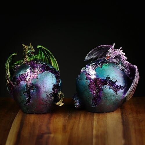 Dark Legends LED Geode Dragon Egg