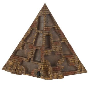 Présentoir de figurines du monde de la pyramide égyptienne 1