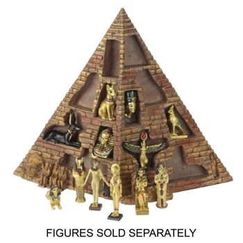 Présentoir de figurines du monde de la pyramide égyptienne 5
