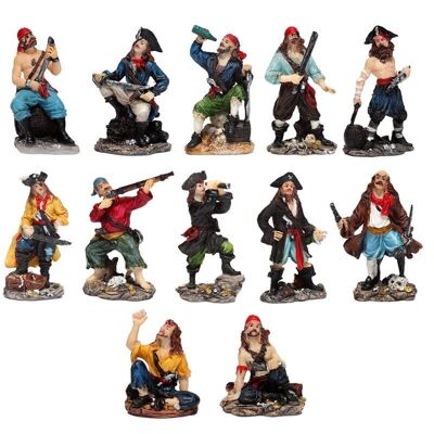Figurines du monde des pirates