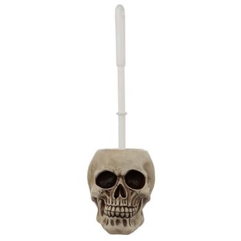 Brosse de toilette tête de mort 3