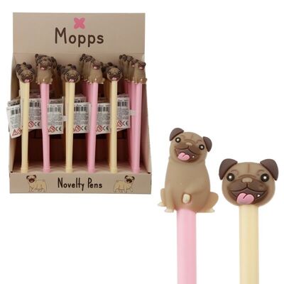 Mopps Pug Fine Tip Pen