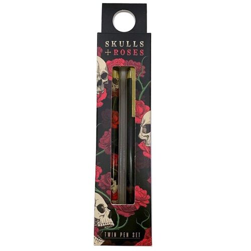 Skulls & Roses Pen Twin Set