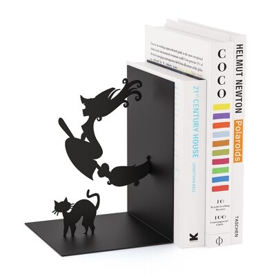 Sujeta libros- Serre livres- Bookend - Buchstütze, Magic,negro