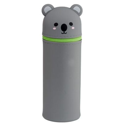 Étui à crayons vertical en silicone Adoramals Koala