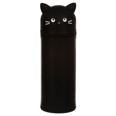 Feline Fine Cat Silicone Upright Pencil Case