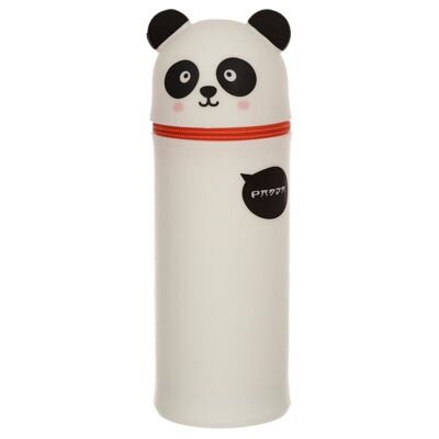 Étui à crayons vertical en silicone Adoramals Panda