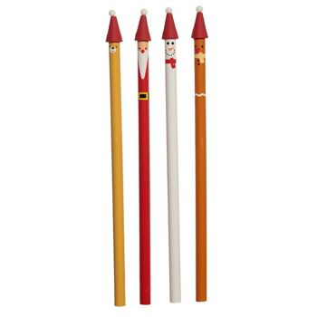Crayon de personnages de Noël 2