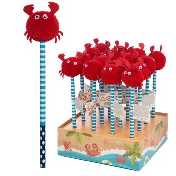 Crayon Pom Pom Crabe 1