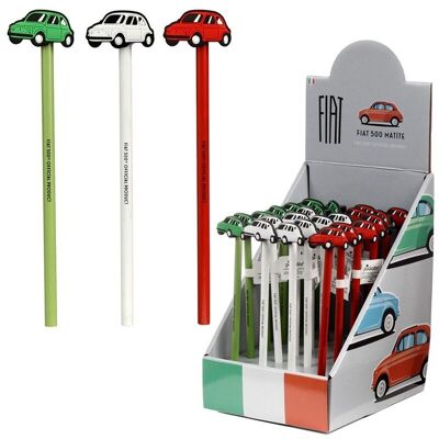 Fiat 500 Pencil with PVC Topper