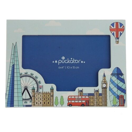 London Icons Wooden Photo Frame