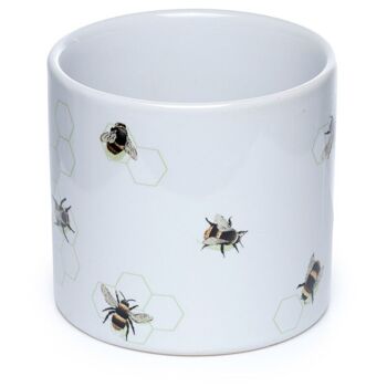 Pot de fleurs d'intérieur en céramique The Nectar Meadows Bee - Petit 3