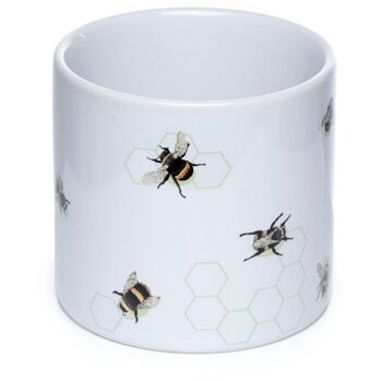Pot de fleurs d'intérieur en céramique The Nectar Meadows Bee - Petit 4