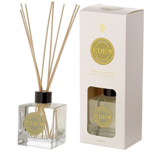 Eden Lavender and Fennel Essential Oil Reed Diffuser