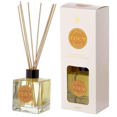 Eden Lime and Ginger Essential Oil Reed Diffuser