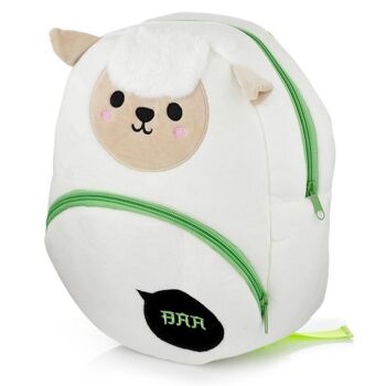 Sac à dos en peluche mouton Adoramals 1