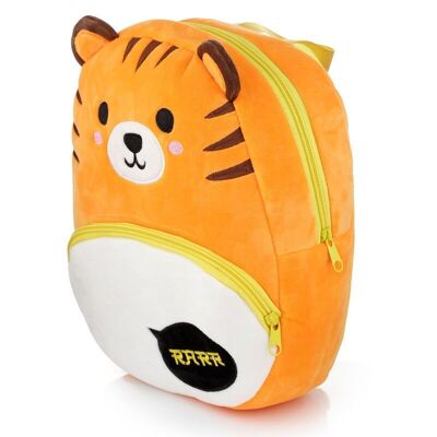 Mochila tipo mochila de felpa con tigre de Adoramals