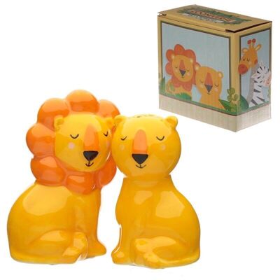 Zooniverse Lion Set Sale e Pepe in Ceramica