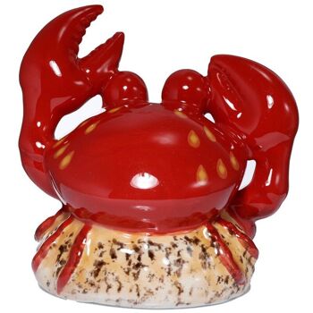 Ensemble de sel et de poivre en céramique de crabe de dessin animé 10