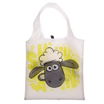 Sac à provisions réutilisable pliable - Aardman Shaun le mouton 4