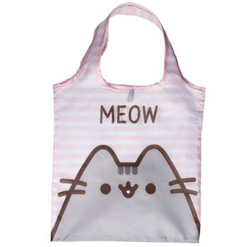 Sac de courses réutilisable pliable - Chat Pusheen 2