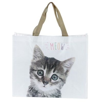 MEOW Cat Wiederverwendbare Einkaufstasche