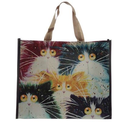 Bolsa de compras reutilizable Kim Haskins Cats