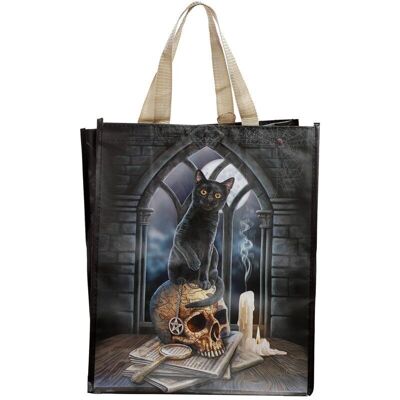 Bolsa de compras reutilizable Lisa Parker Spirits of Salem Cat