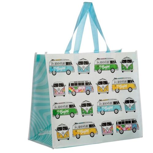 Volkswagen VW T1 Camper Bus Summer Love Surf Shopping Bag