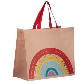 Sac à provisions réutilisable Somewhere Rainbow RPET 1