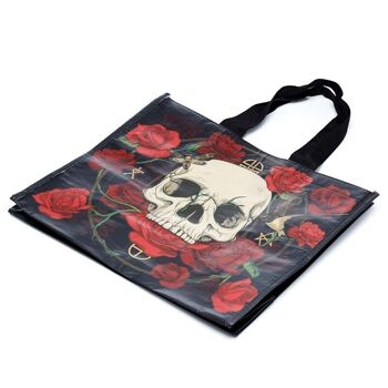 Sac à provisions réutilisable Skulls & Roses en RPET 4